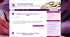 Desktop Screenshot of finbenefit.com