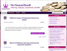 Tablet Screenshot of finbenefit.com